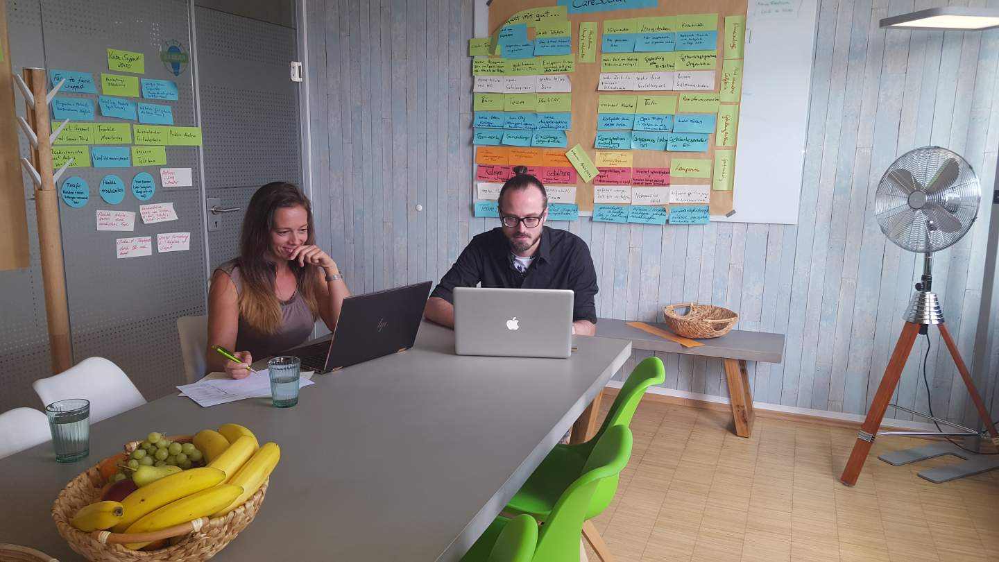 Hinter den kulissen caresocial stellt vor tea caresocial